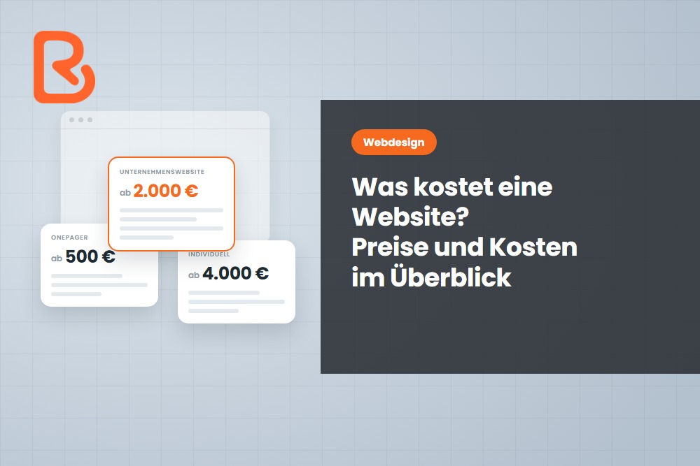 Titelbild zum Ratgeber: Was kostet eine Website? Preise und Kosten im Überblick