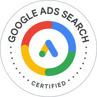 Google Ads Search Certified: Zertifizierung Google Ads-Suchmaschinenwerbung für Rouven Berz